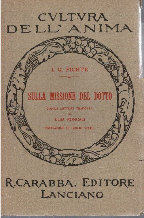 Sulla missione del dotto