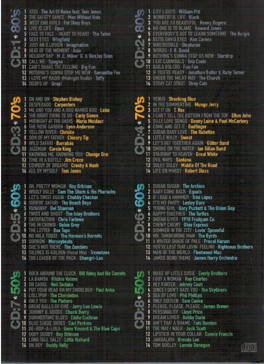 Superhits Collection 8 CDS box set