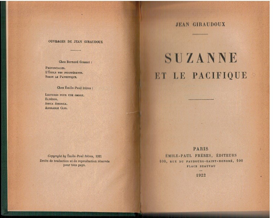 Suzanne et le pacifique | Immagine principale