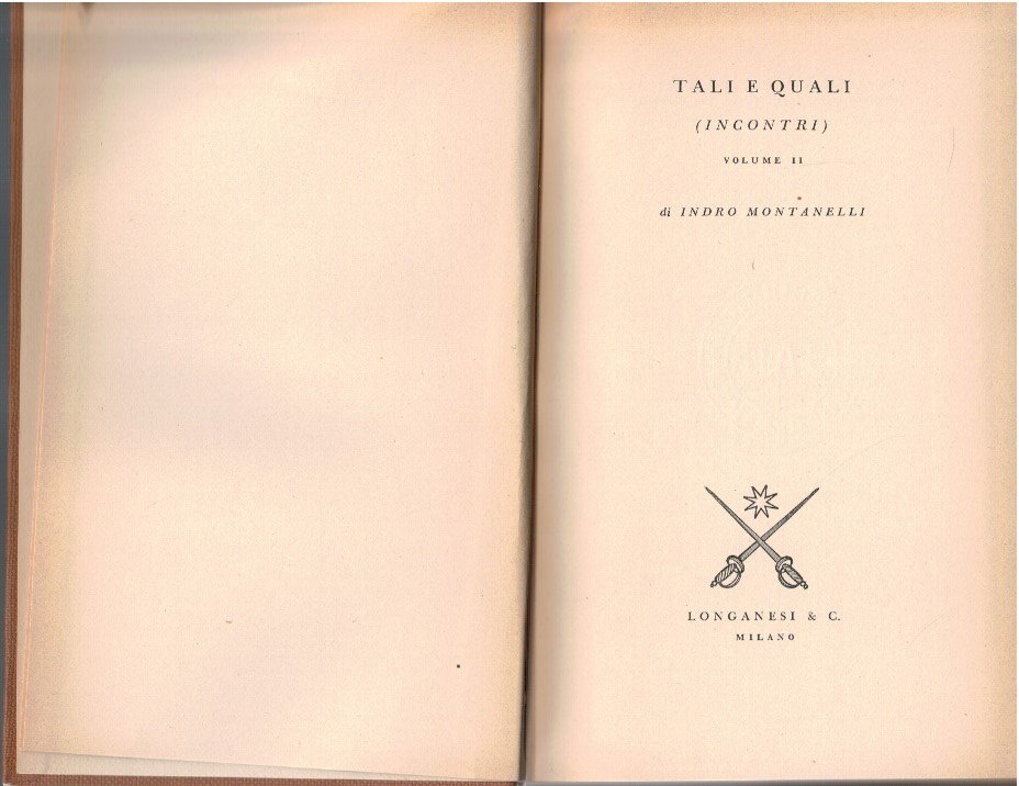 Tali e quali (incontri) Volume II