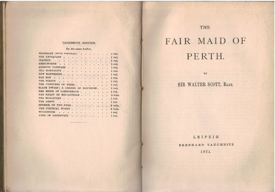 The Fair Maid of Perth