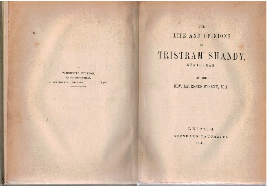 The Life and Opinions of Tristram Shandy, Gentleman
