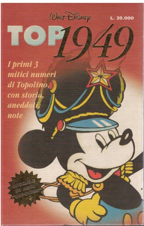 Top 1949 I primi 3 mitici numeri di Topolino, con …