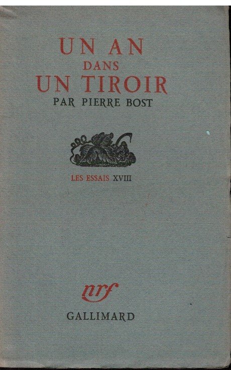 Un an dans son tiroir