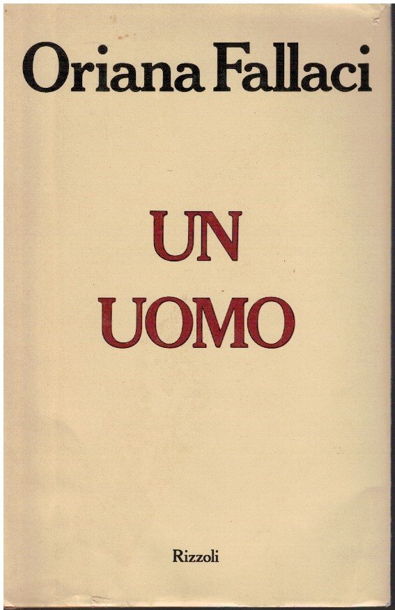 Un uomo