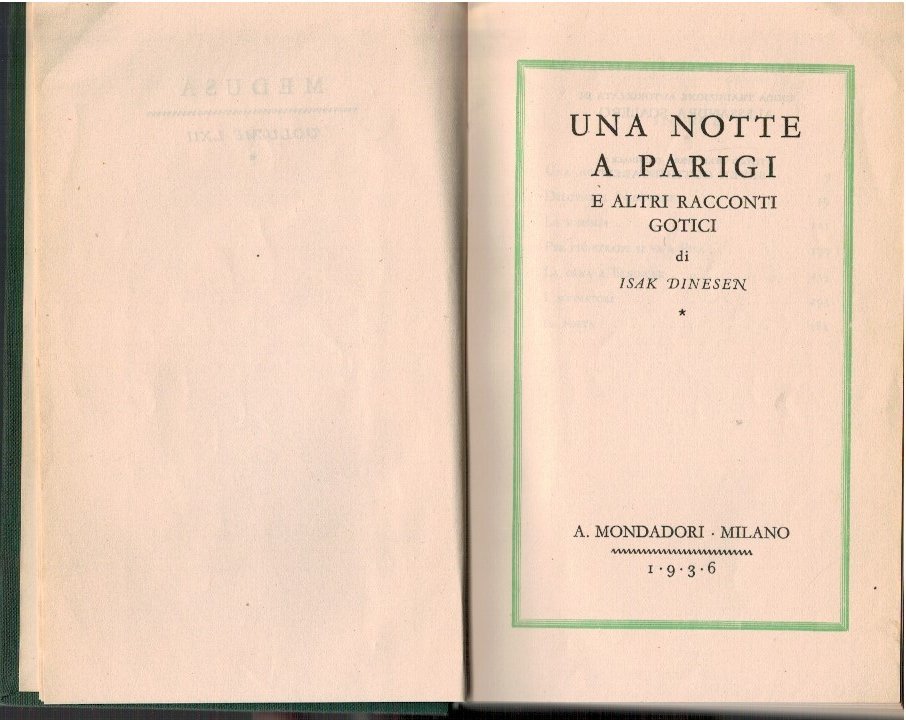 Una notte a Parigi e altri racconti gotici
