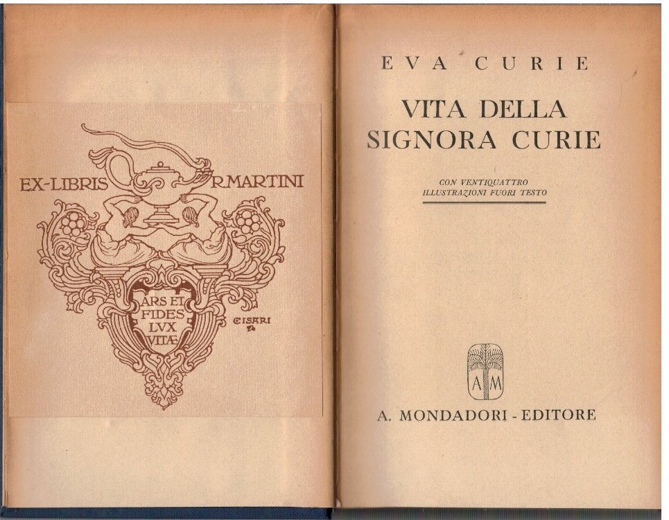 Vita della signora Curie
