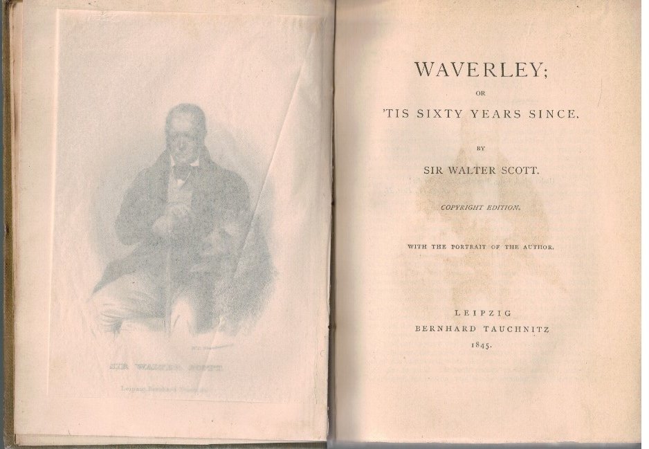 Waverley; or 'tis sixty years since