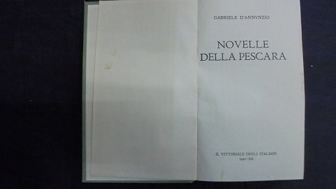 NOVELLE DELLA PESCARA