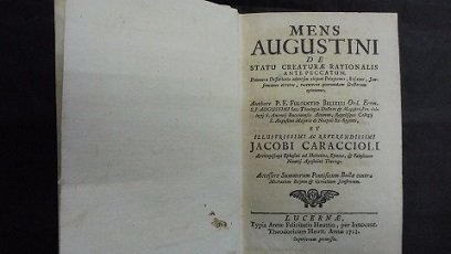 MENS AUGUSTINI DE STATU CREATURAE RATIONALIS ANTE PECCATUM Polemica dissertatio …