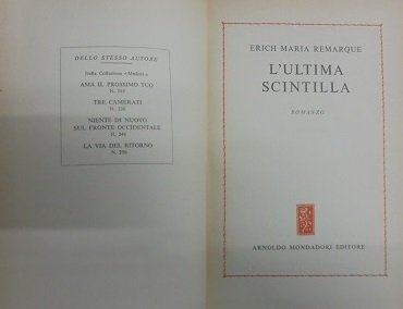 L`ULTIMA SCINTILLA