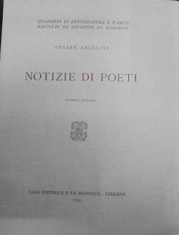 NOTIZIE DI POETI