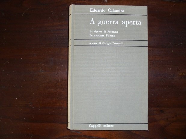 A GUERRA APERTA La Signora di Riondino. (1690). La Marchesa …