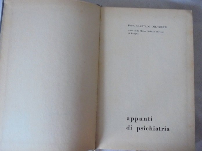 APPUNTI DI PSICHIATRIA | Immagine principale