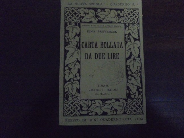 CARTA BOLLATA DA DUE LIRE | Immagine principale