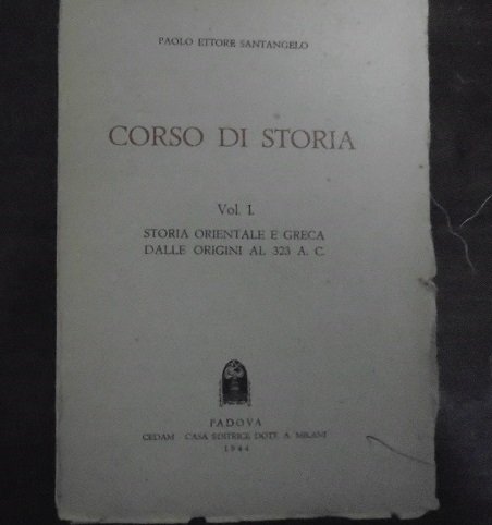 CORSO DI STORIA. VOL. 1. STORIA ORIENTALE E GRECA, DALLE … | Immagine principale