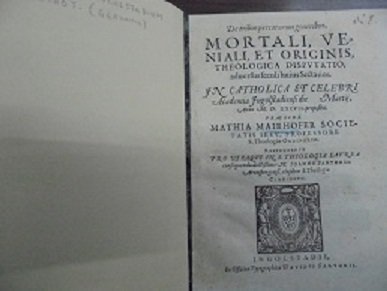 DE TRIBUS PECCATORUM GENERIBUS, MORTALI, VENIALI, ET ORIGINIS, THEOLOGICA DISPUTATIO, … | Immagine principale