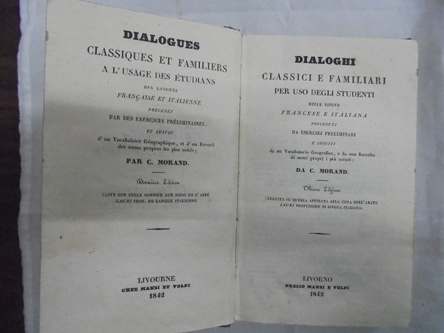 DIALOGHI CLASSICI E FAMILIARI PER USO DEGLI STUDENTI DELLE LINGUE …