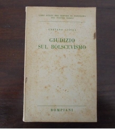 GIUDIZIO SUL BOLSCEVISMO