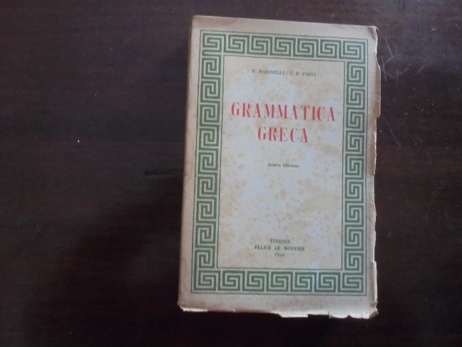 GRAMMATICA GRECA
