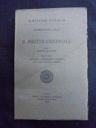 IL DIRITTO UNIVERSALE. PARTE TERZA "NOTAE" "DISSERTATIONES", NOTA BIBLIOGRAFICA E …