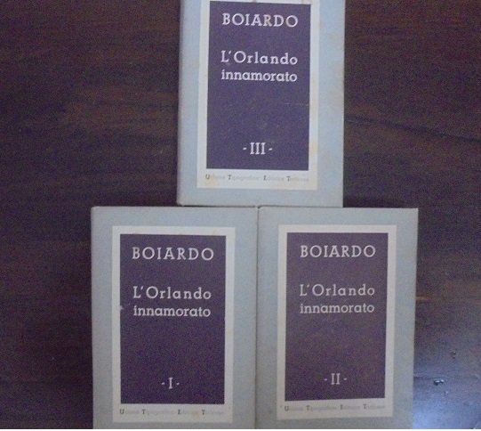 L`ORLANDO INNAMORATO 3 VOLUMI A cura di F. Foffano. | Immagine principale