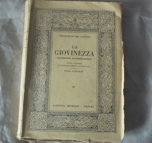 LA GIOVINEZZA FRAMMENTO AUTOBIOGRAFICO A cura di Nino Cortese. | Immagine principale