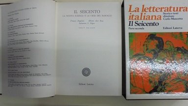 LA LETTERATURA ITALIANA. STORIA E TESTI. VOL. V. TOMO II