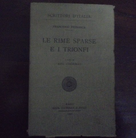 LE RIME SPARSE E I TRIONFI | Immagine principale