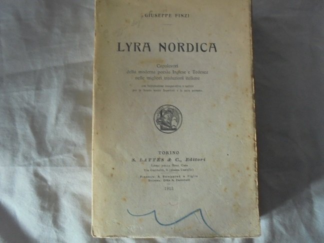 LYRA NORDICA Capolavori della moderna poesia Inglese e Tedesca nelle … | Immagine principale