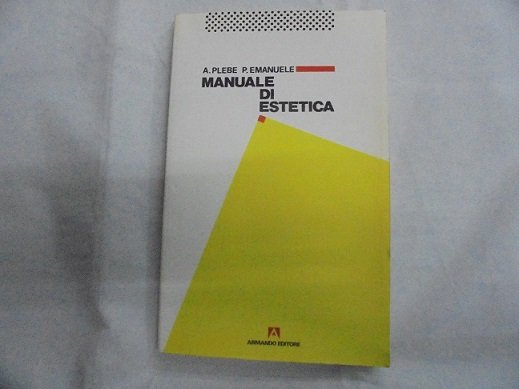 MANUALE DI ESTETICA