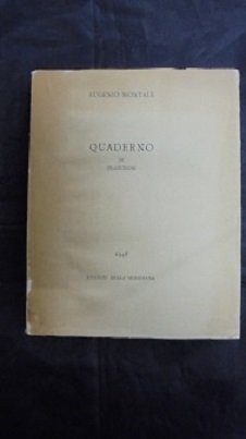 QUADERNO DI TRADUZIONI