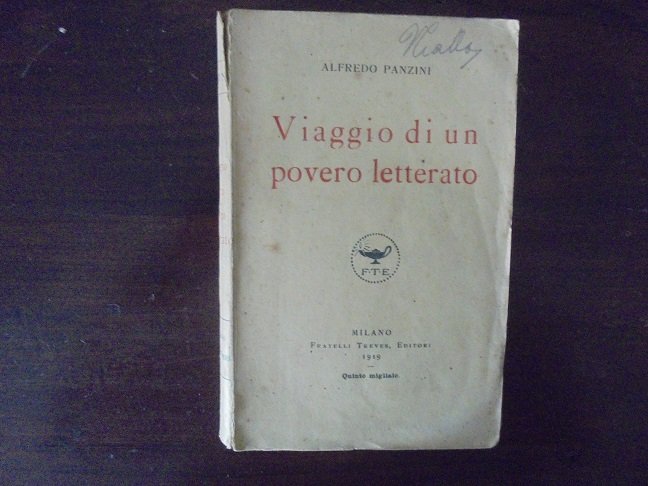 VIAGGIO DI UN POVERO LETTERATO