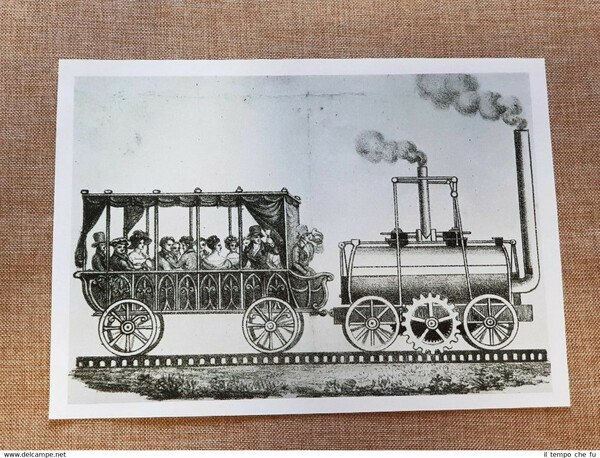 Una locomotica a cremagliera in Inghilterra nel 1812 Treni e …