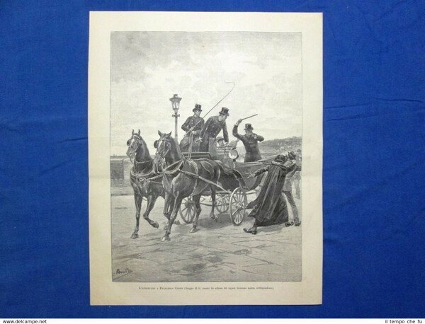 L'attentato al Presidente del Consiglio Francesco Crispi a Napoli del …