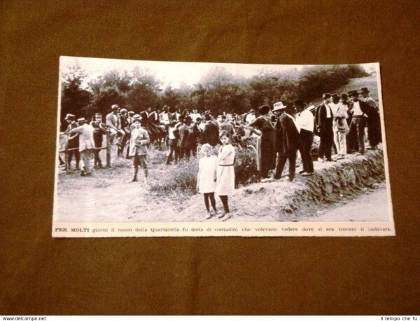 Fascismo in Italia Roma nel 1924 Bosco della Quartarella Giacomo … | Immagine principale