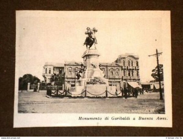 Monumento a Giuseppe Garibaldi Buenos Aires Argentina