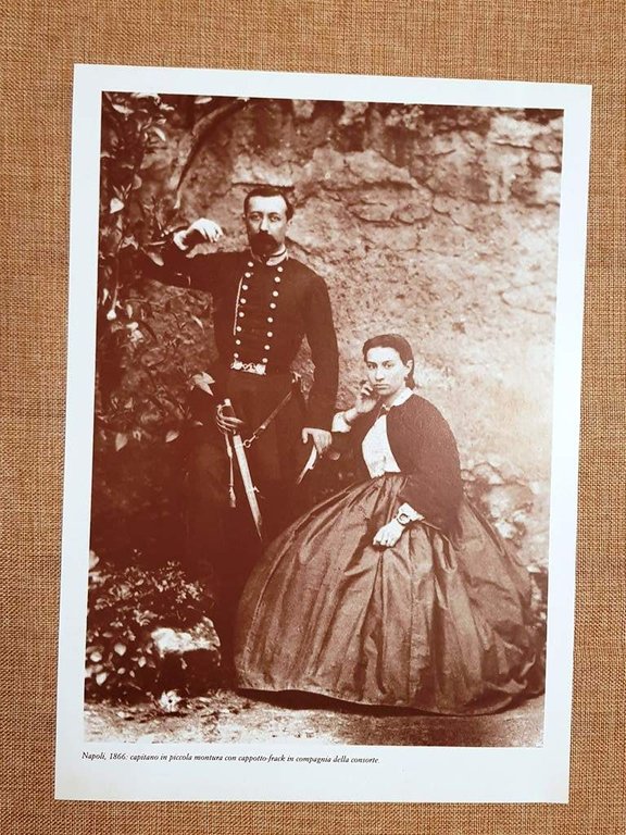 1865 Napoli 7a Legione Carabinieri Campania e Capitano in montura …