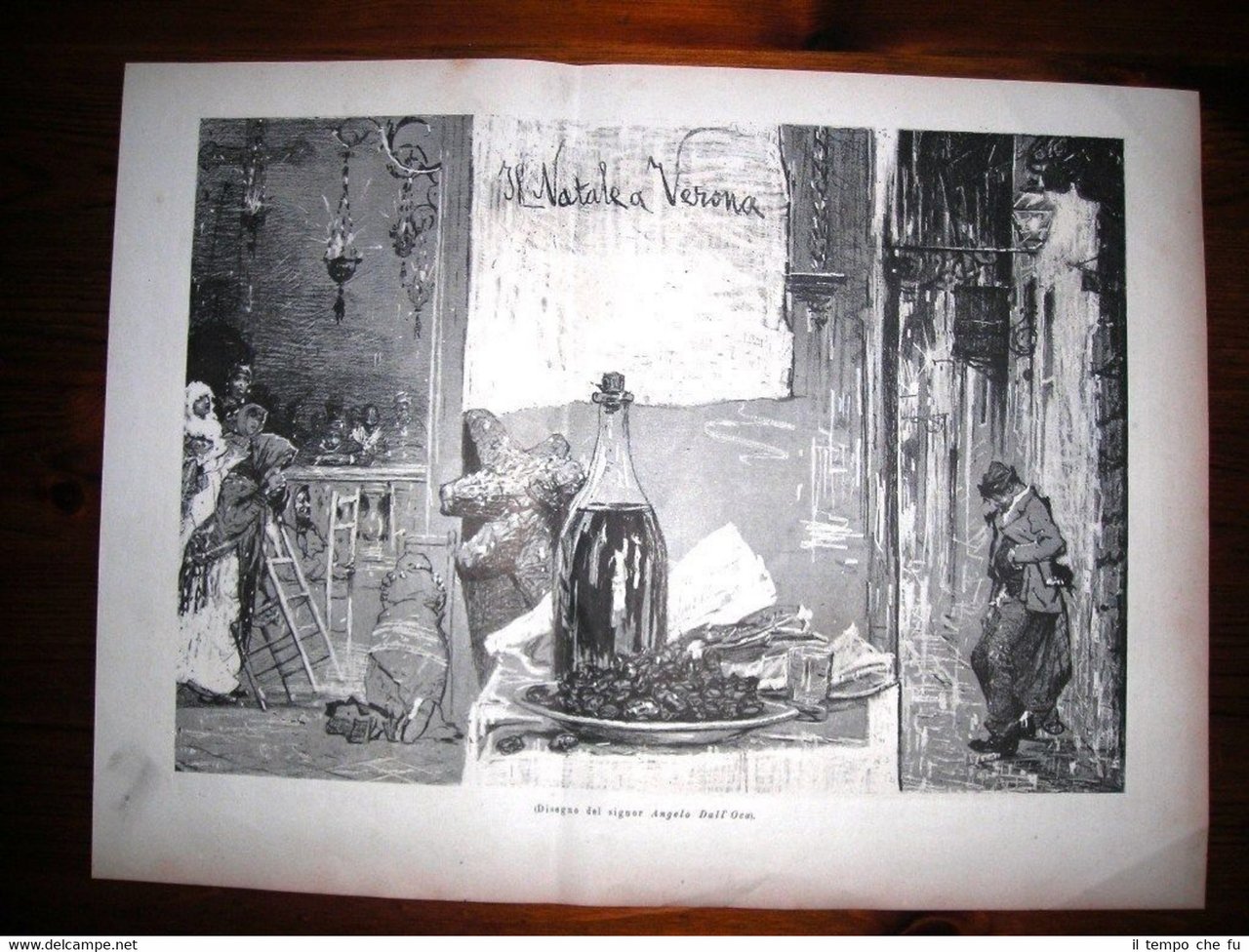1882 - Il Natale a Verona e mesi illustrati, Marzo … | Immagine principale