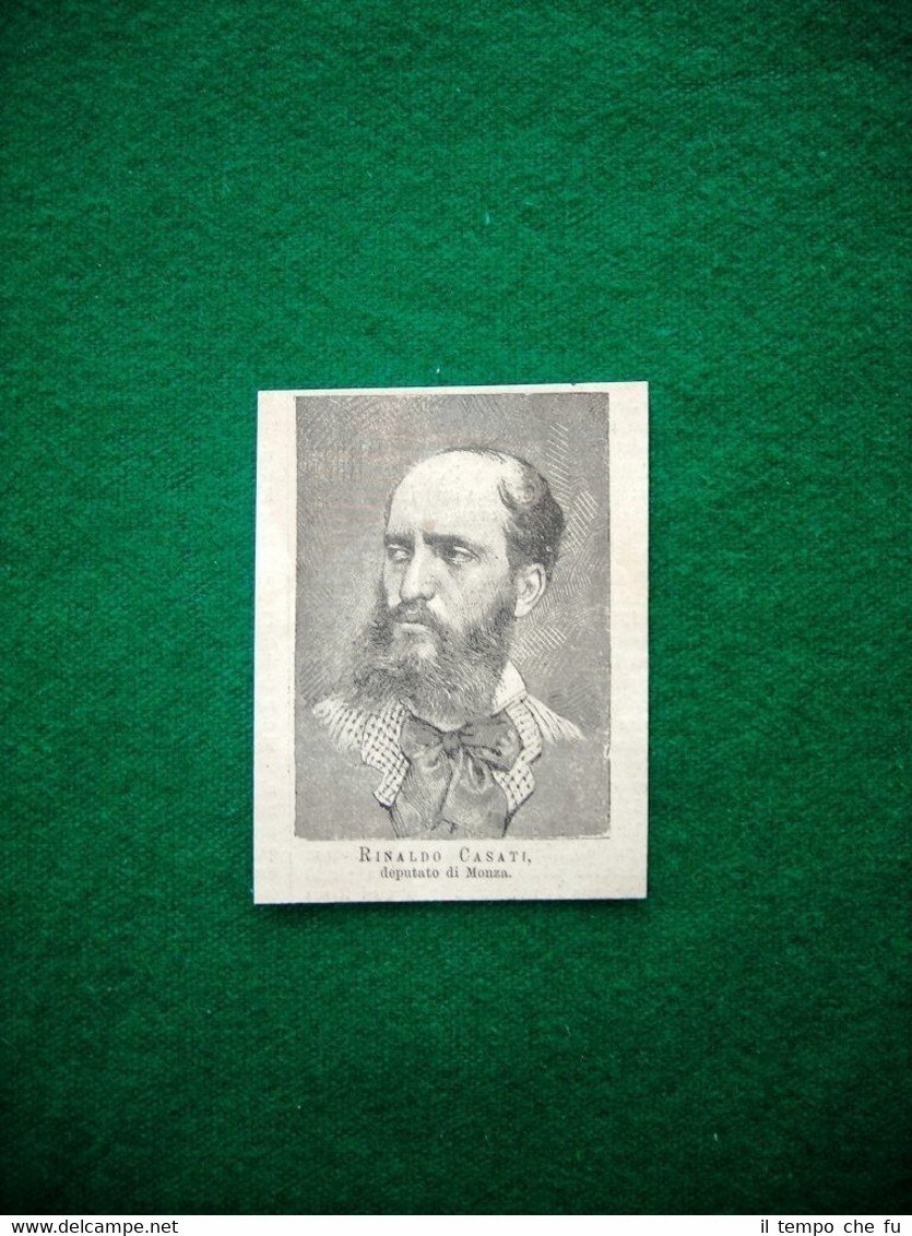 1882 -Rinaldo Casati, deputato di Monza | Immagine principale