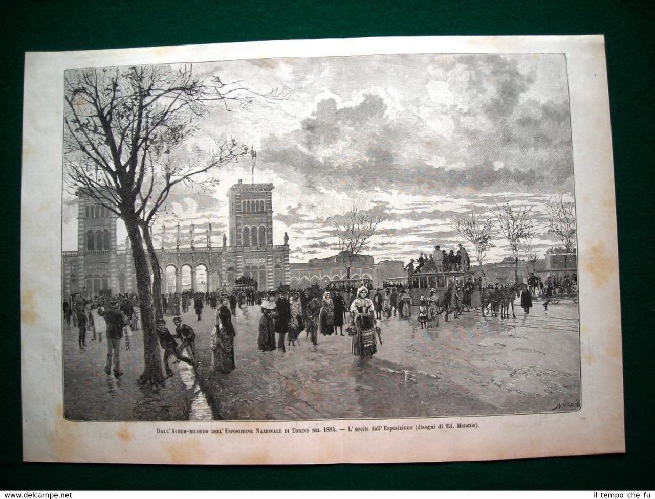 1885 - dall'Esposizione Nazionale di Torino 1884, uscita dall'esposizione