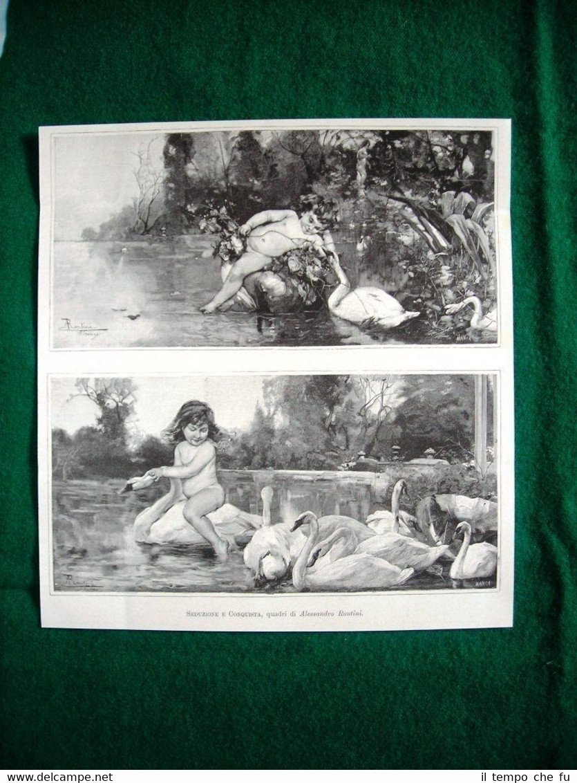 1895 - Seduzione e Conquista, quadri di Alessandro Rontini | Immagine principale