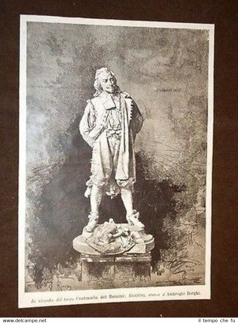 3° centenatio del Bernini Statua di Ambrogio Borghi | Immagine principale