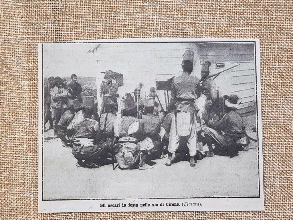 A Cirene nel 1914 Ascari in festa Al-Jabal al-Akhdar Libia …