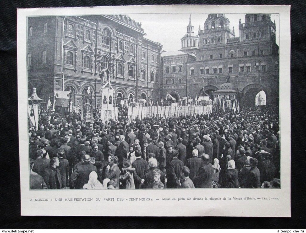 A Mosca: Manifestazione del partito dei Cento Neri Stampa del …