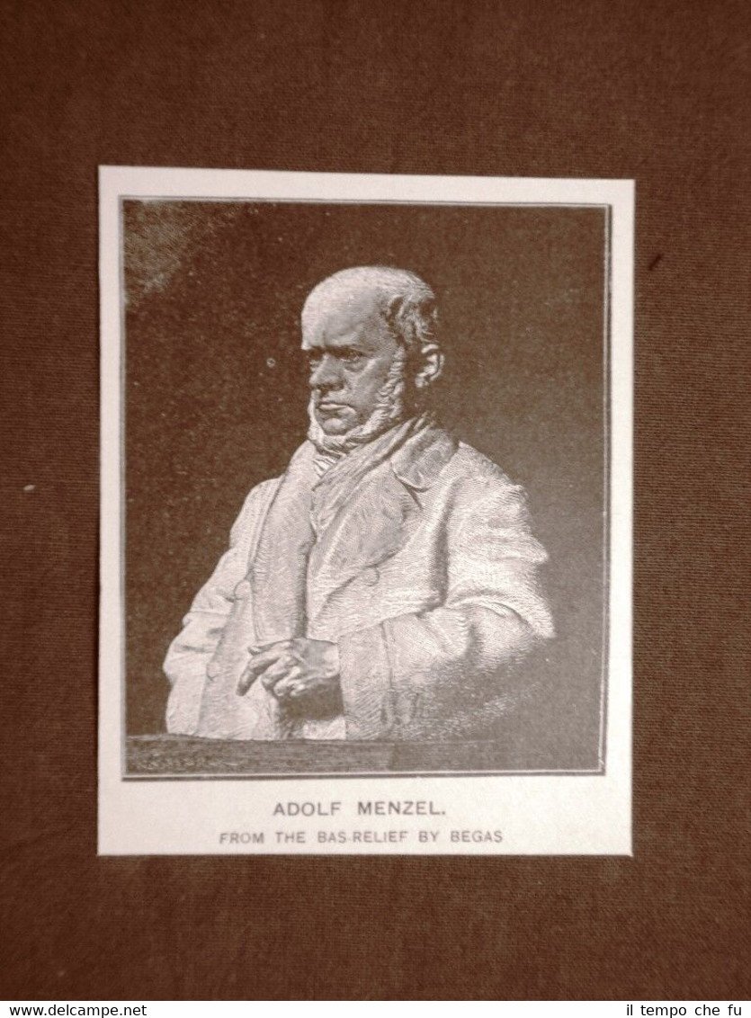 Adolph Friedrich Erdmann von Menzel Breslavia 1815 – Berlino 1905 …