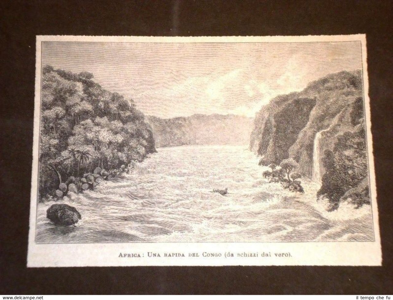 Africa Una rapida nel Congo