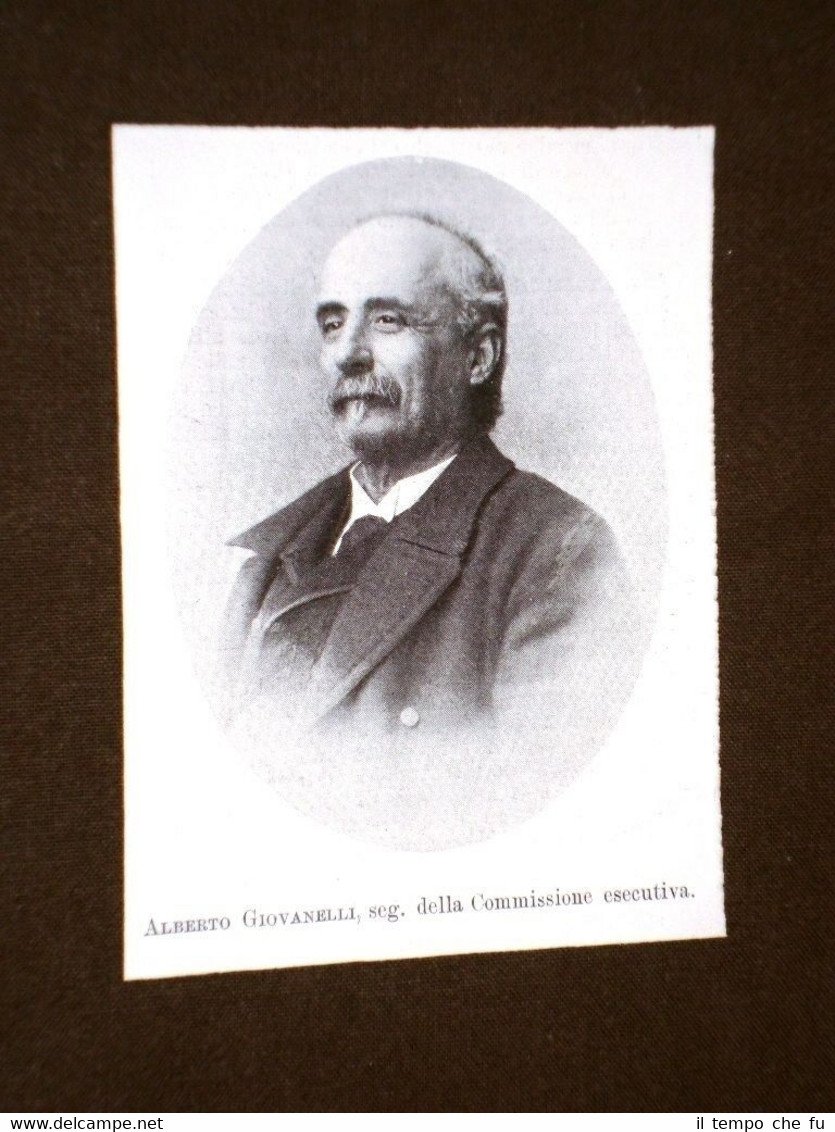 Alberto Giovanelli nel 1903