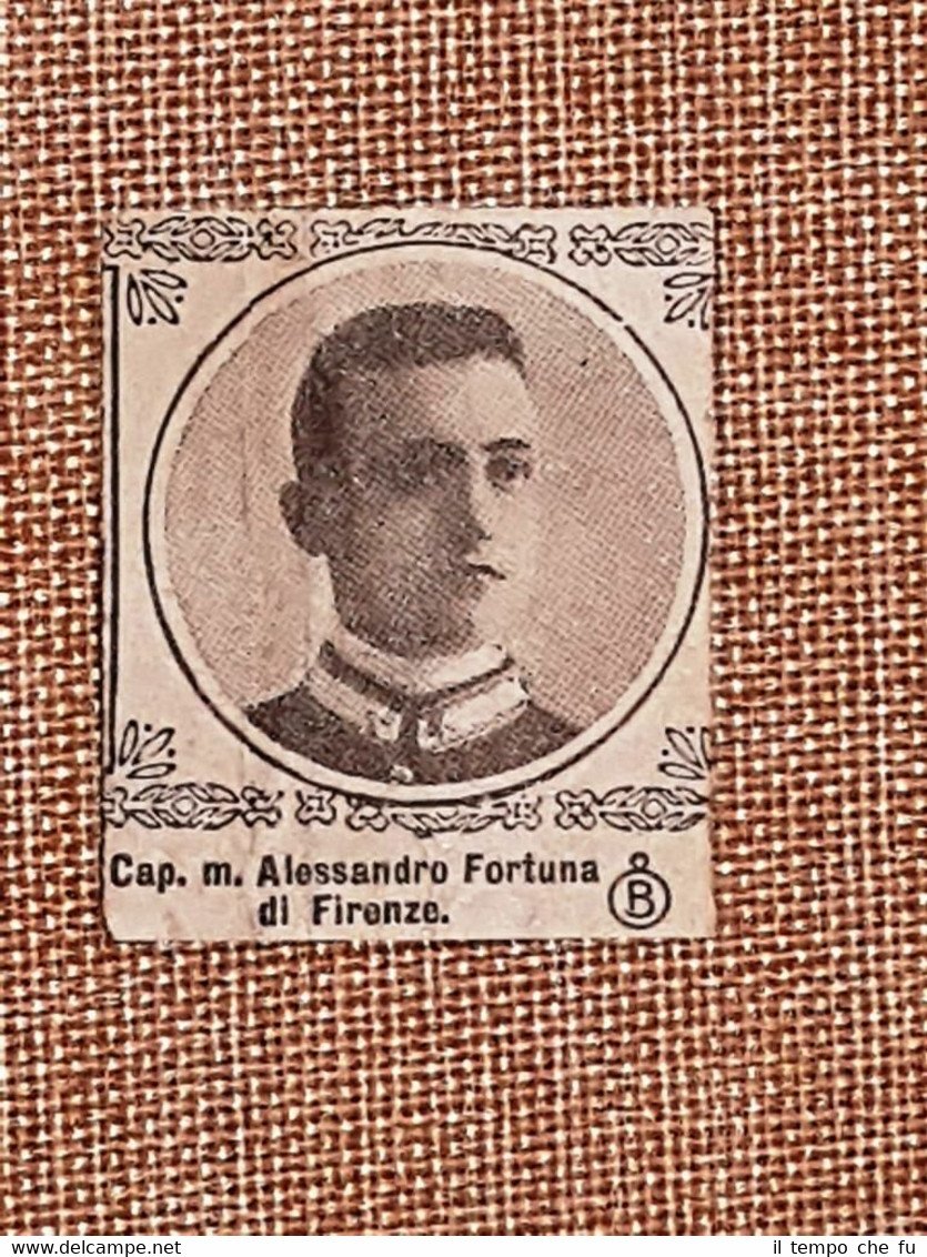 Alessandro Fortuna di Firenze Caduto nella Prima guerra mondiale WW1