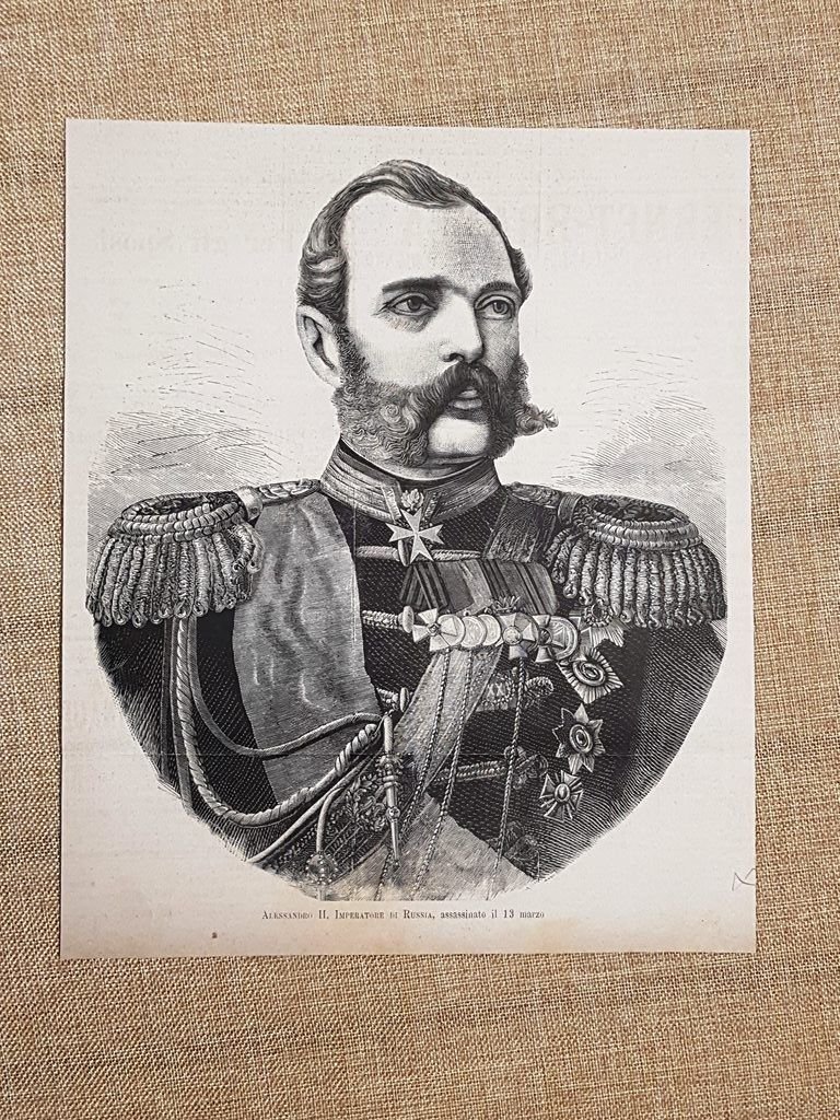Alessandro II Romanov Mosca, 1818 – San Pietroburgo, 1881 Zar …